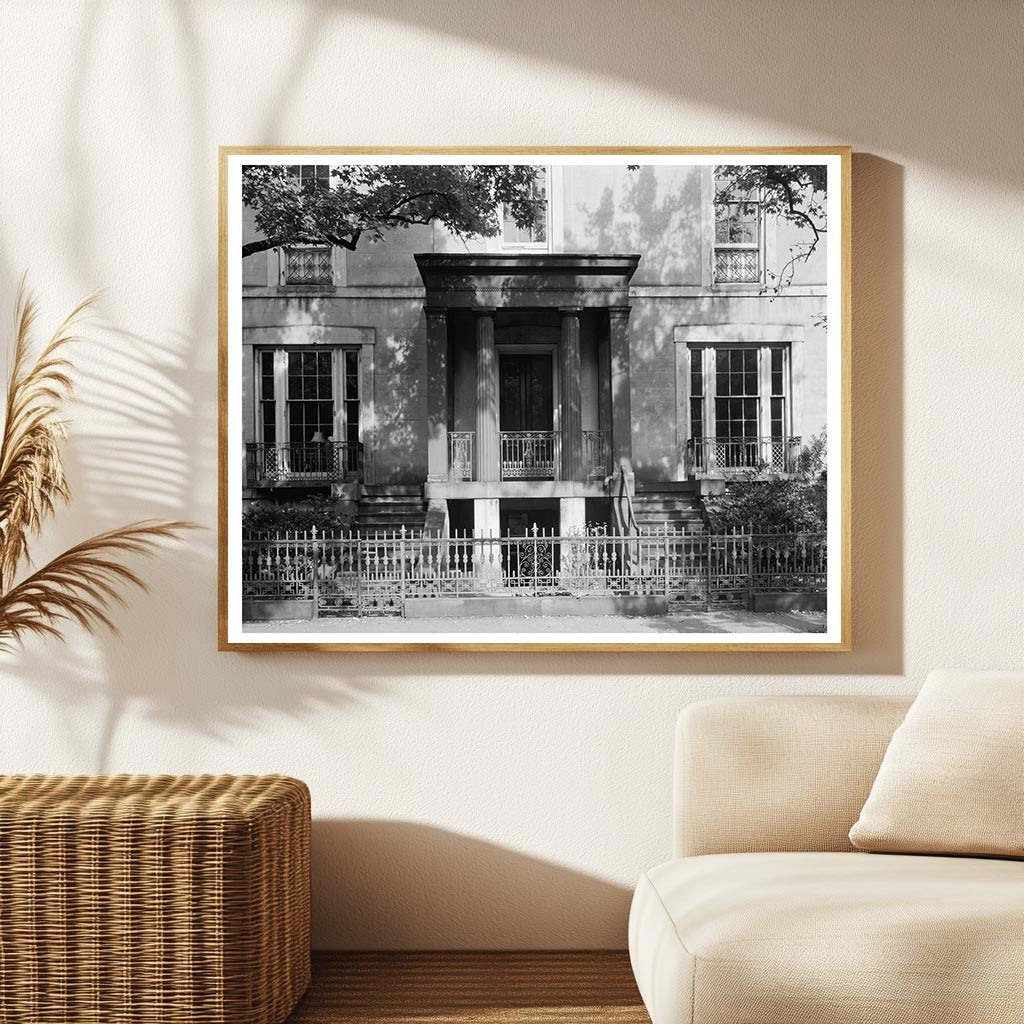 Frances Sorrell House, Savannah GA, 1844 History