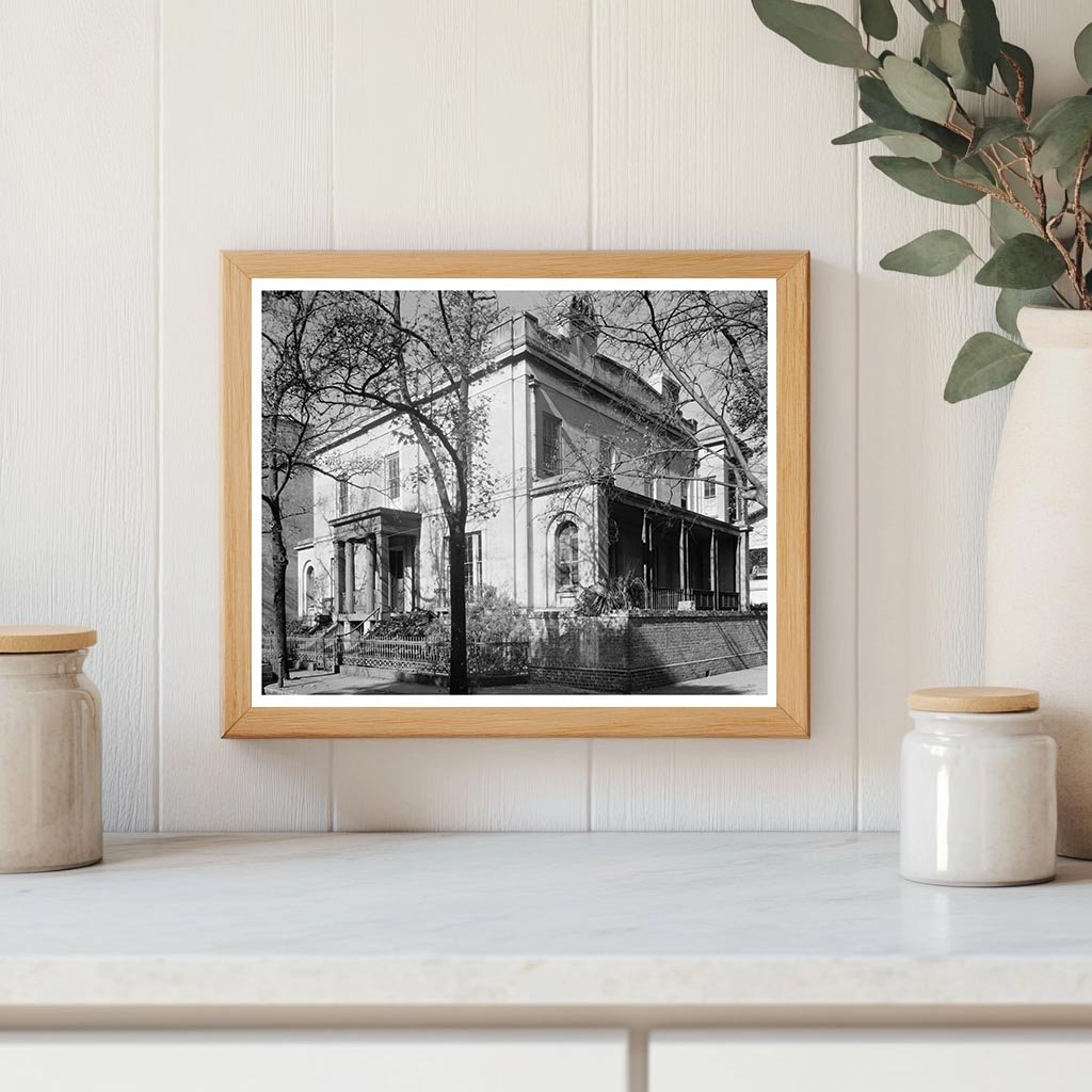 Frances Sorrell House, Savannah GA, 1953 Photo