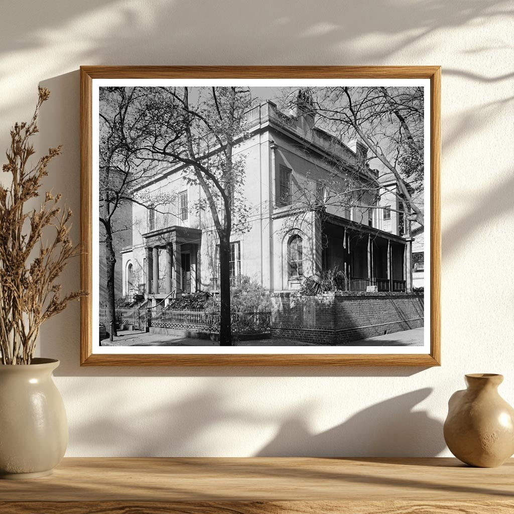 Frances Sorrell House, Savannah GA, 1953 Photo