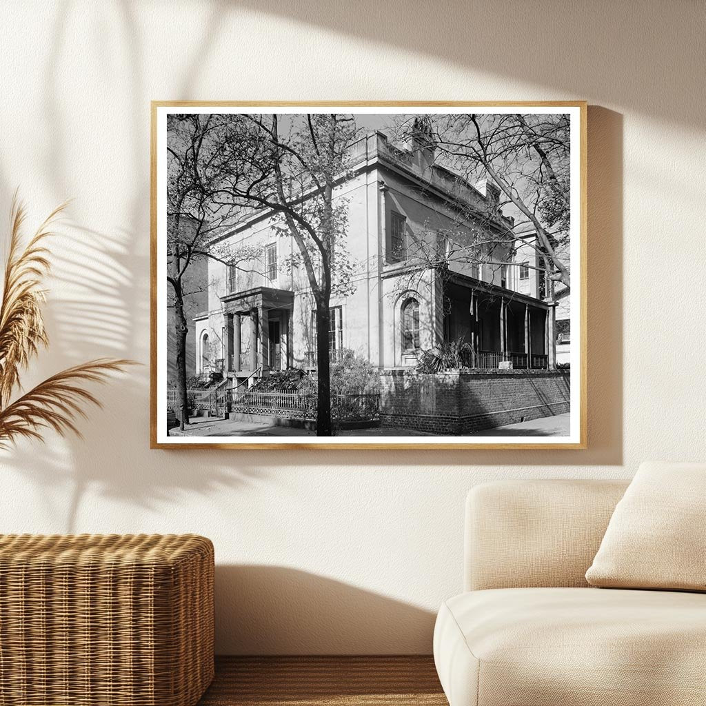 Frances Sorrell House, Savannah GA, 1953 Photo