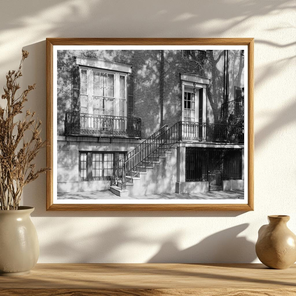 Savannah Home of Mrs. John B. Seymour, Georgia 1840