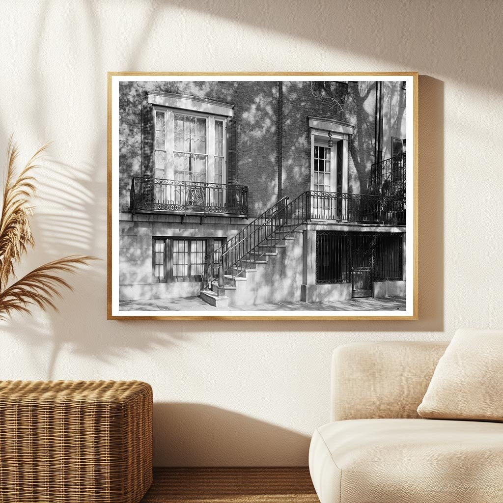 Savannah Home of Mrs. John B. Seymour, Georgia 1840