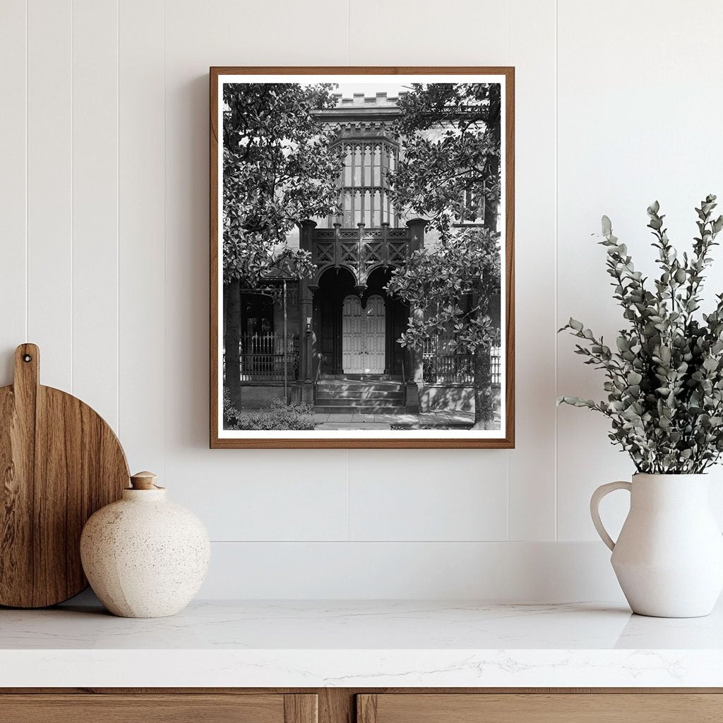Vintage Savannah Residence, Georgia 1850-1861 Photo