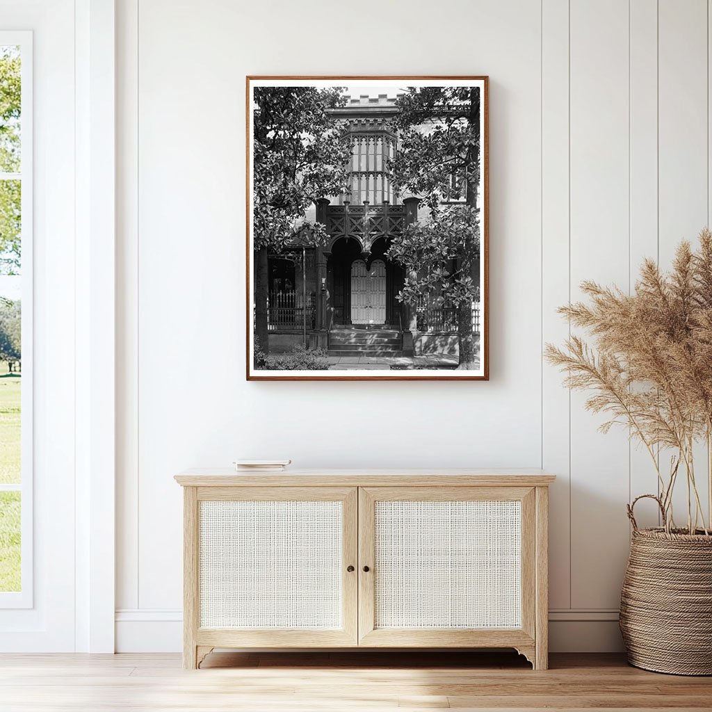 Vintage Savannah Residence, Georgia 1850-1861 Photo