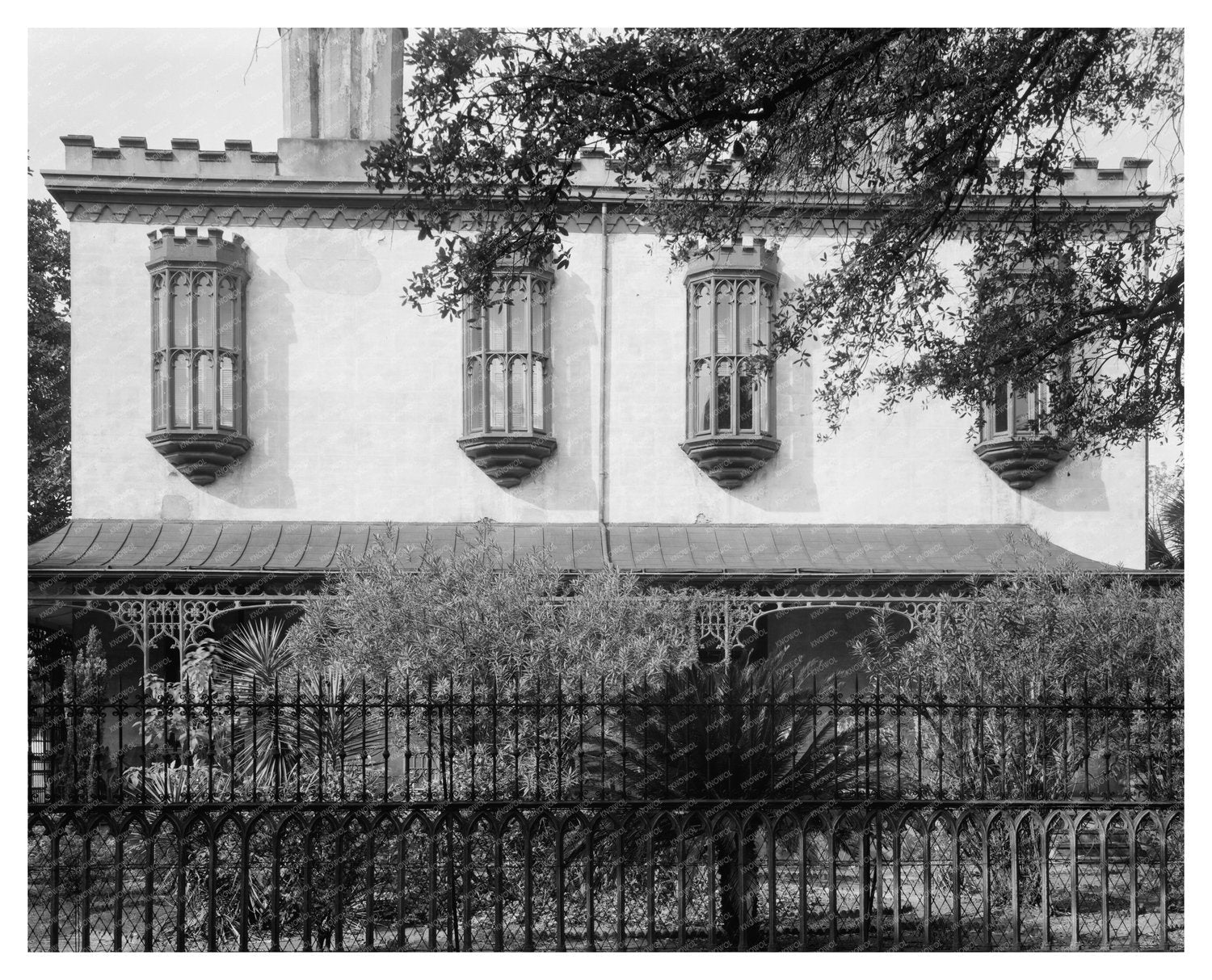 Historic Structure in Savannah, GA (1850-1861) Photo