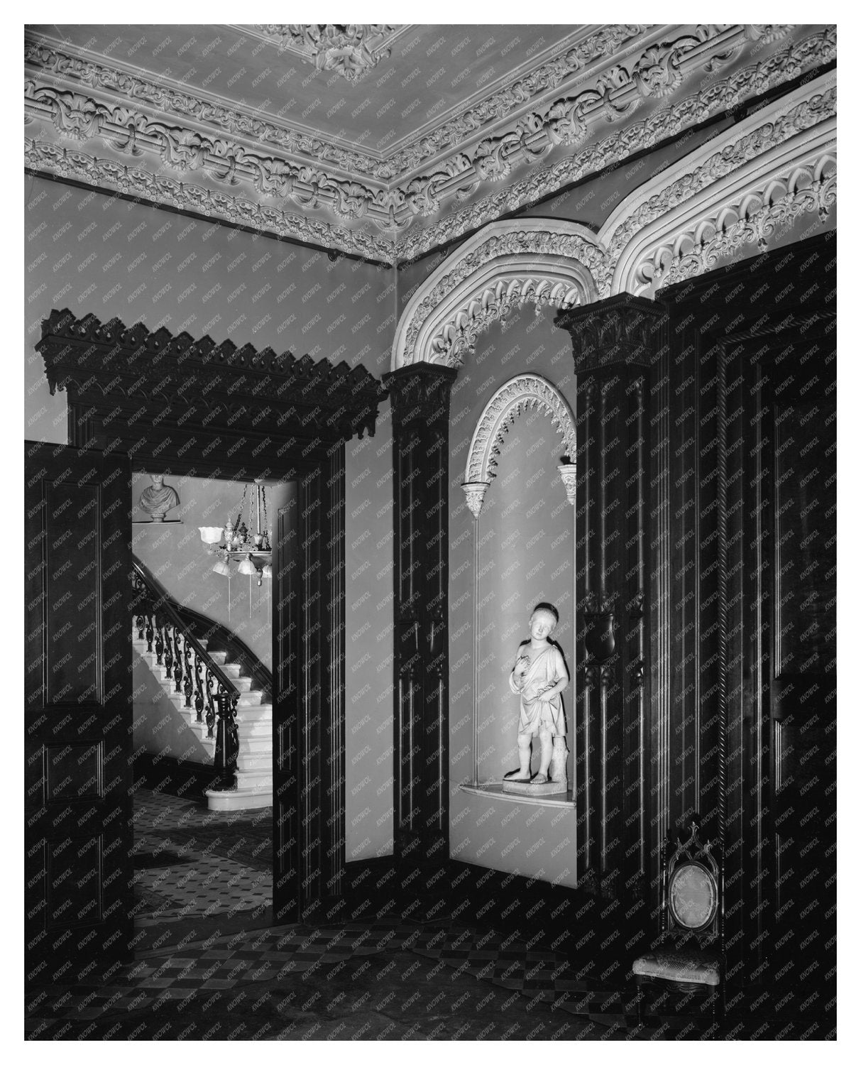 19th Century Interior, Savannah, Georgia, 1850-1861