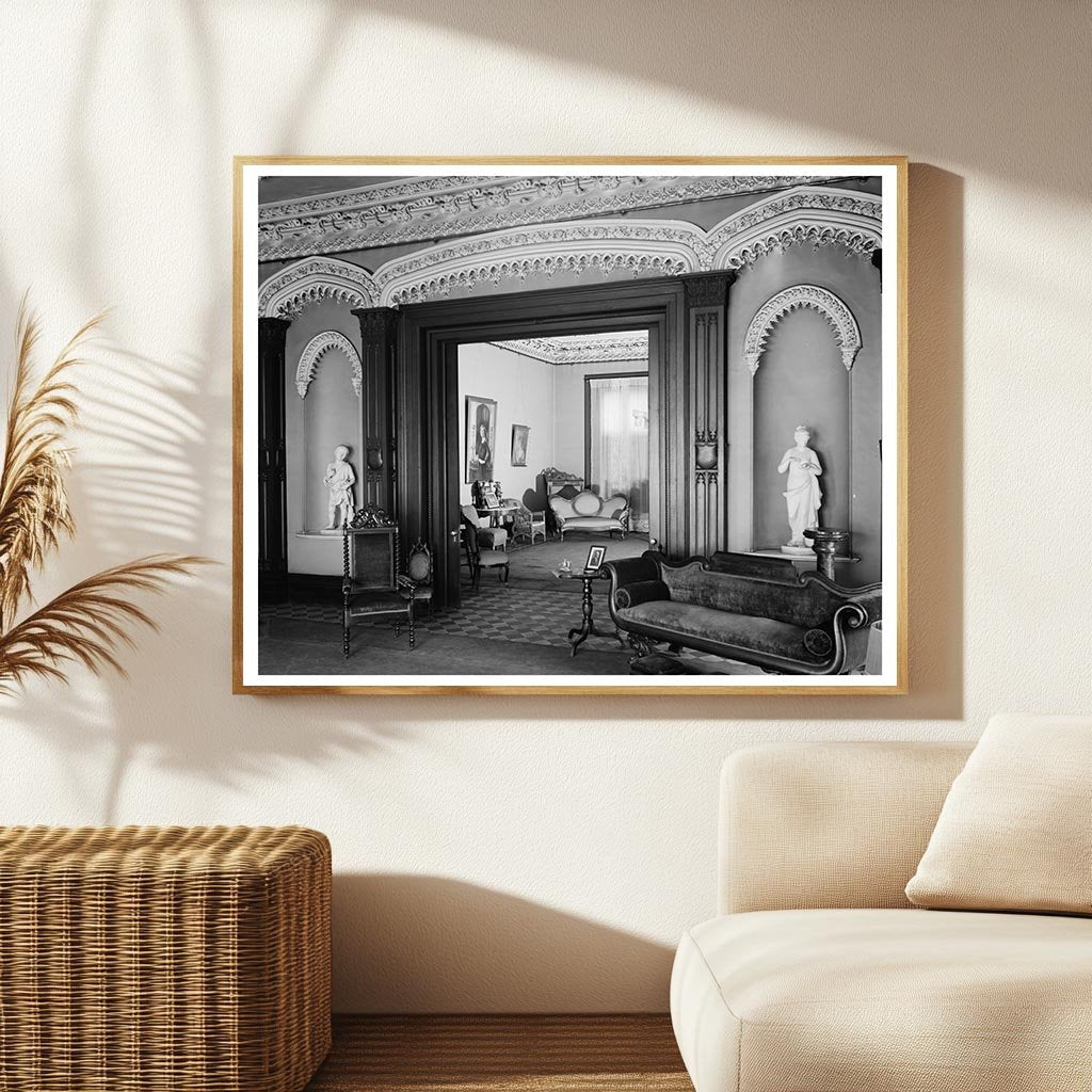 Savannah, GA Interior Scene Photo, 1850-1861
