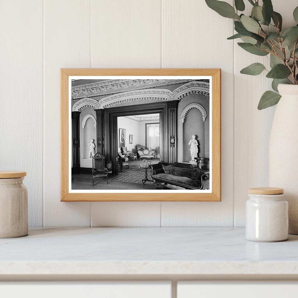 Savannah Historic Building Interior, Georgia 1850-1861