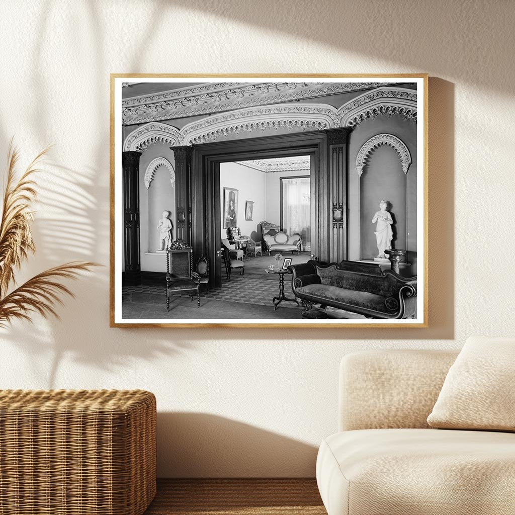 Savannah Historic Building Interior, Georgia 1850-1861