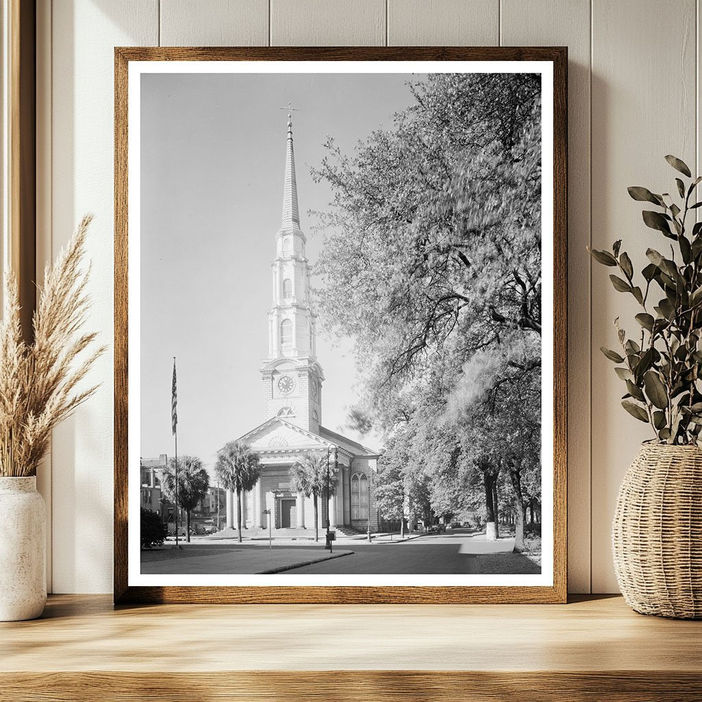 Savannah Church Photo, Georgia, 1891 Architecture History