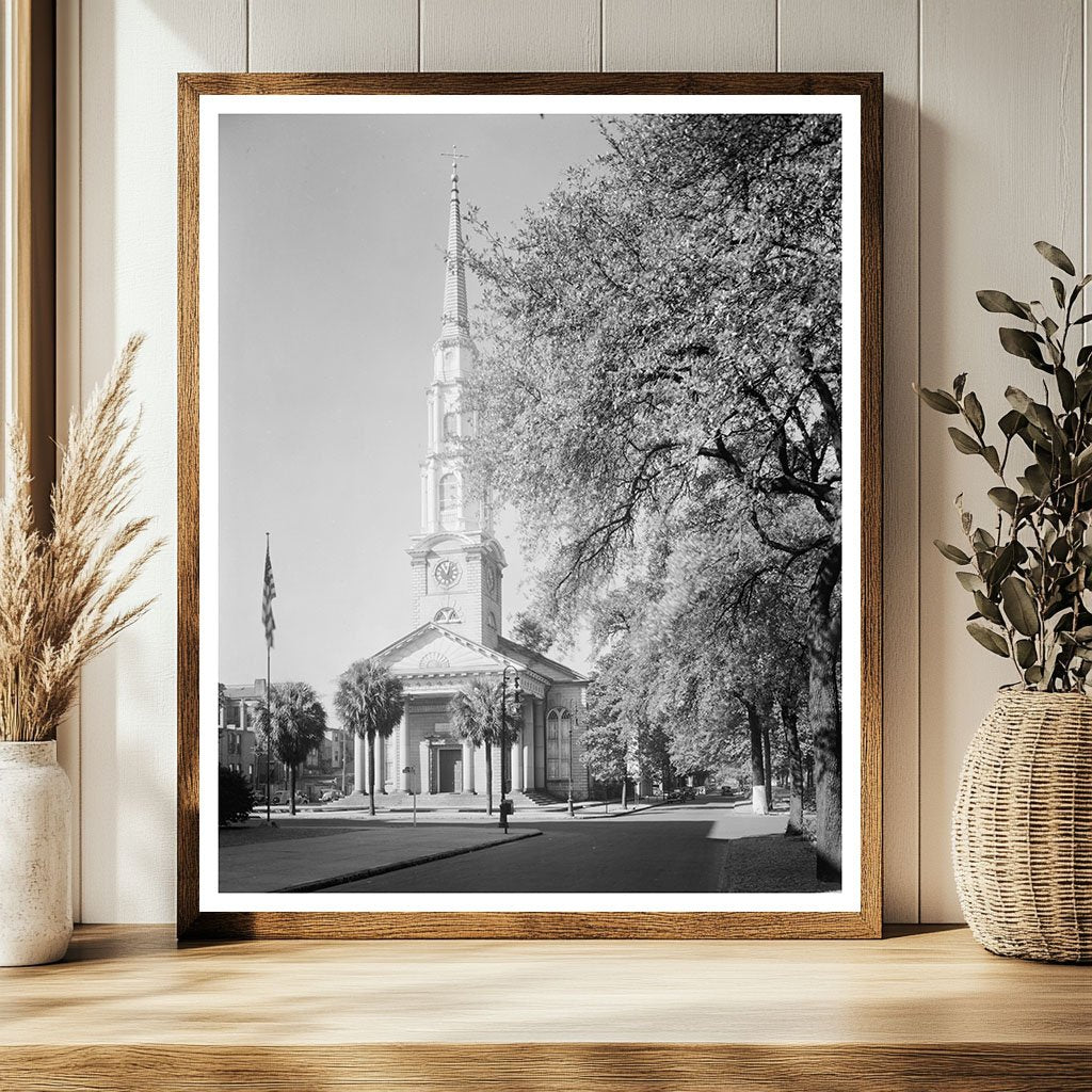 1891 Church Architecture in Savannah, Georgia