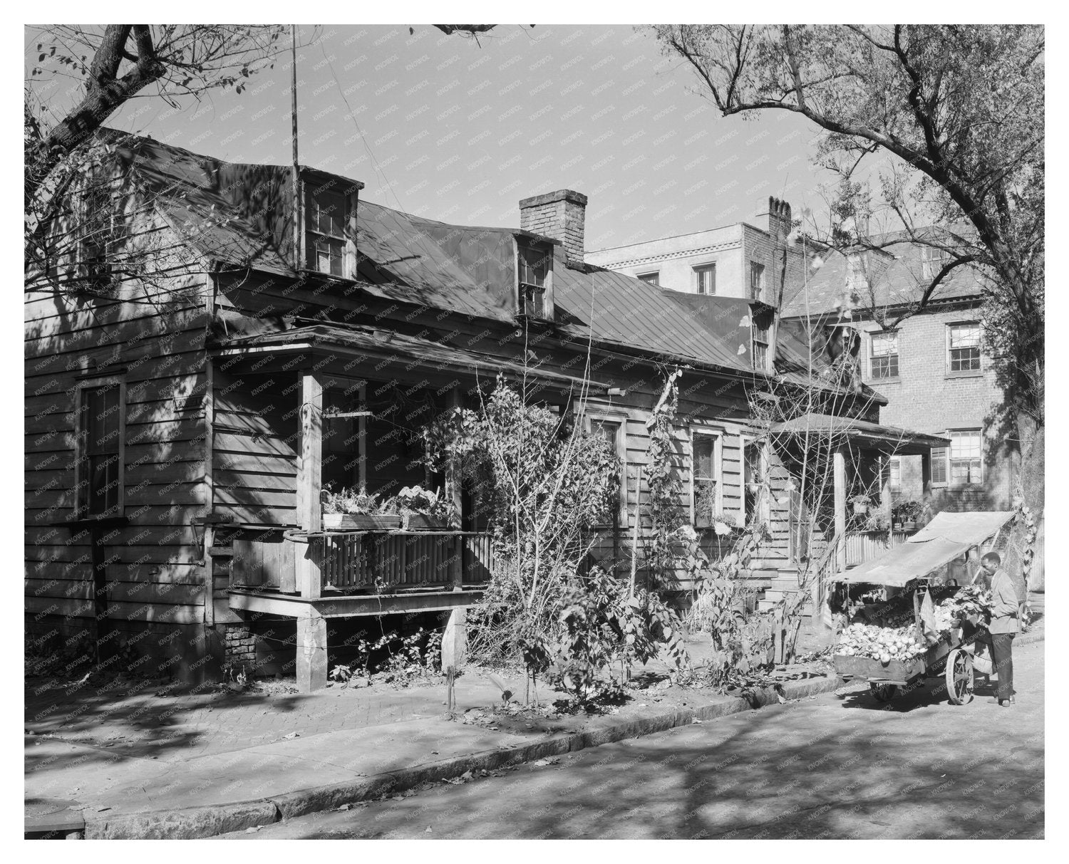 Historic Residence in Savannah, GA, circa 1800