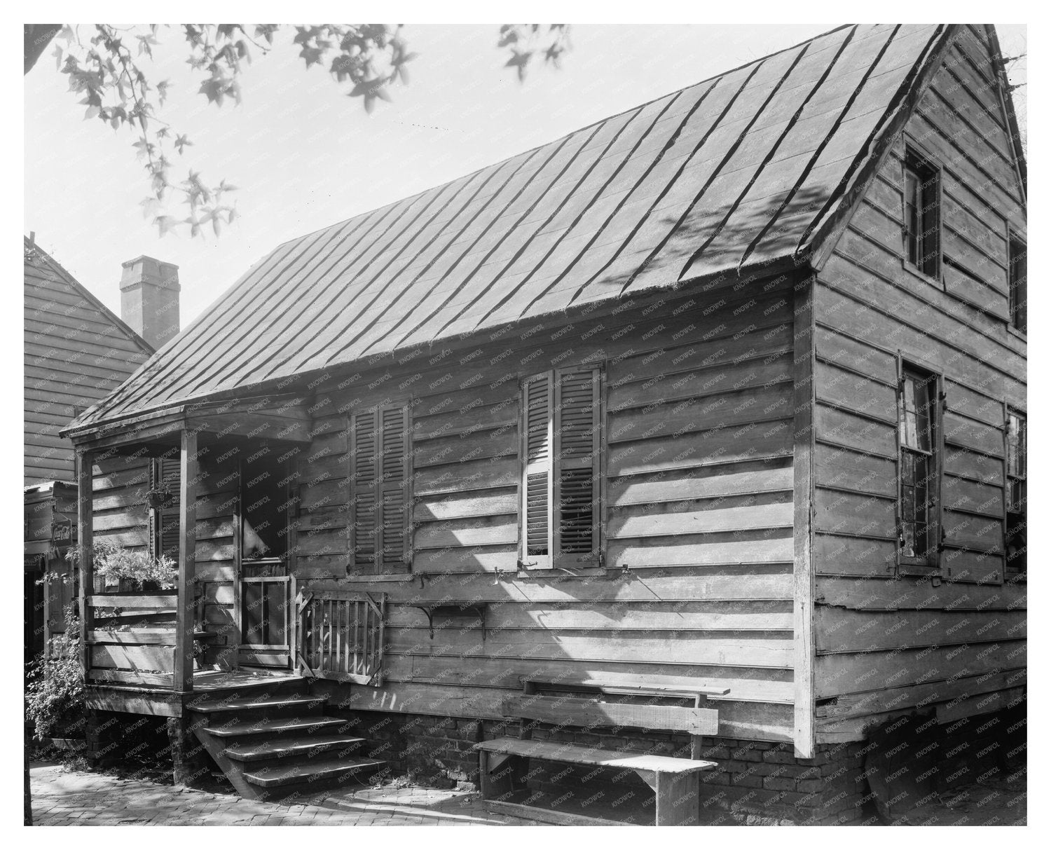 Early 20th Century Clapboard House in Savannah, GA