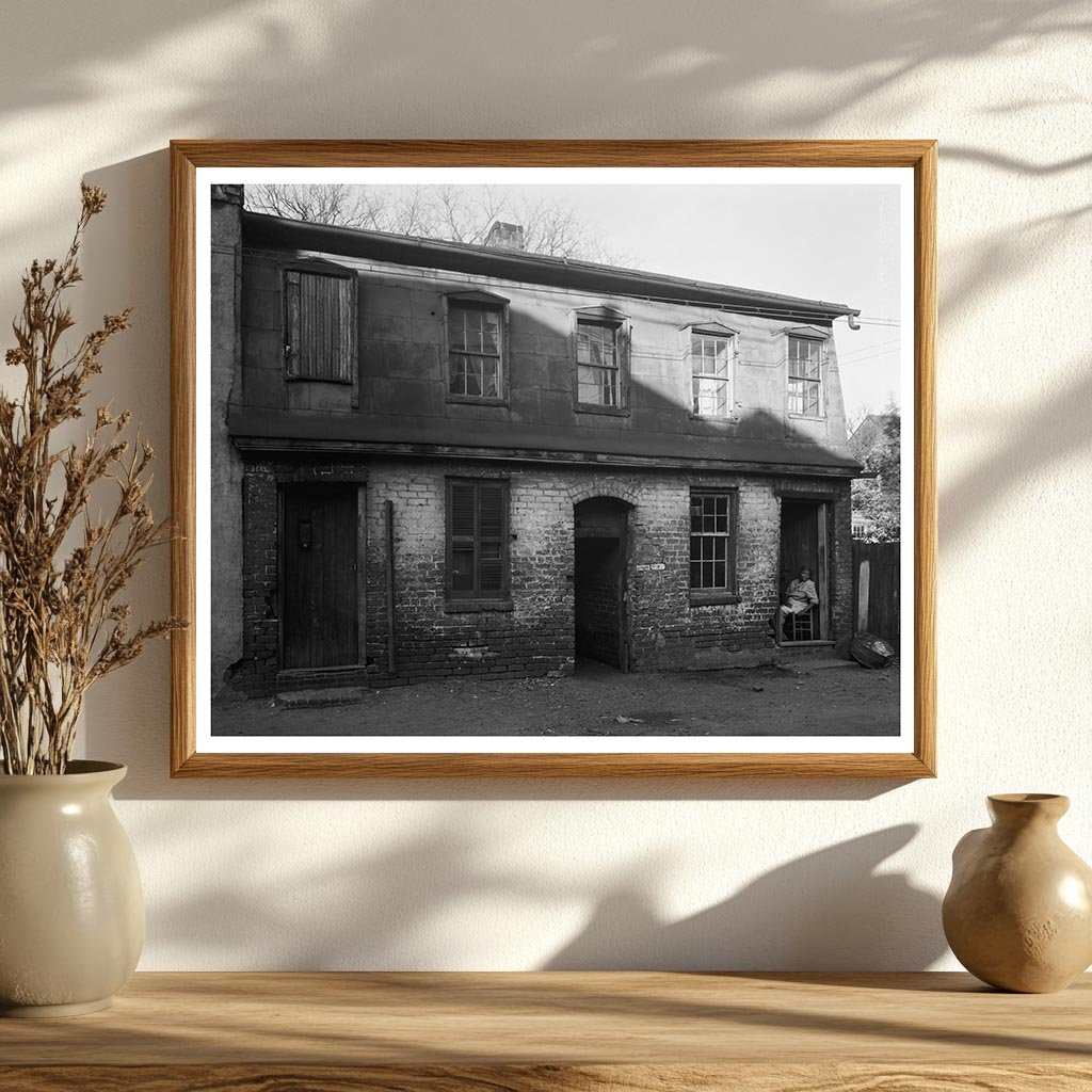 Savannah, GA 1840 Vintage Building Photo Archive