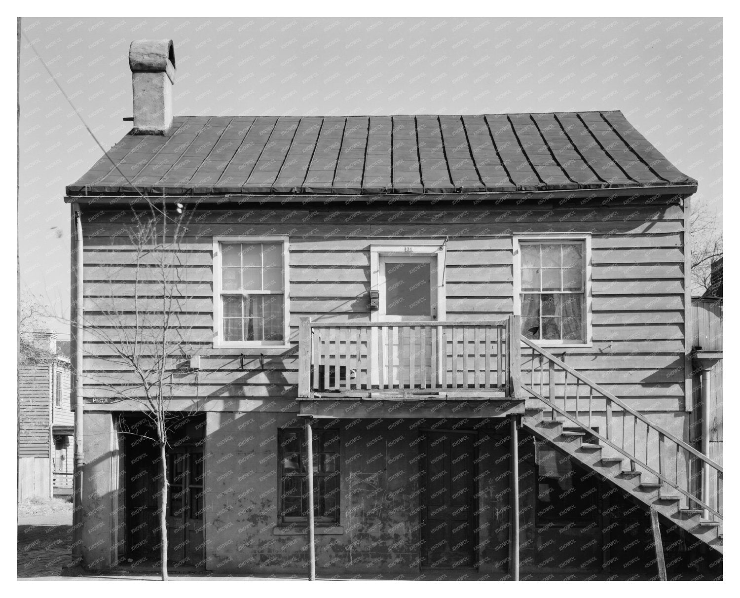 Historic Building in Savannah, Georgia, 1820 Photo
