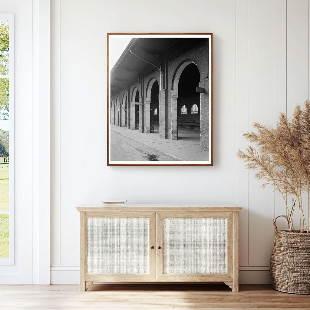 1852 Moorish Railroad Station, Savannah, GA - Historic Photo