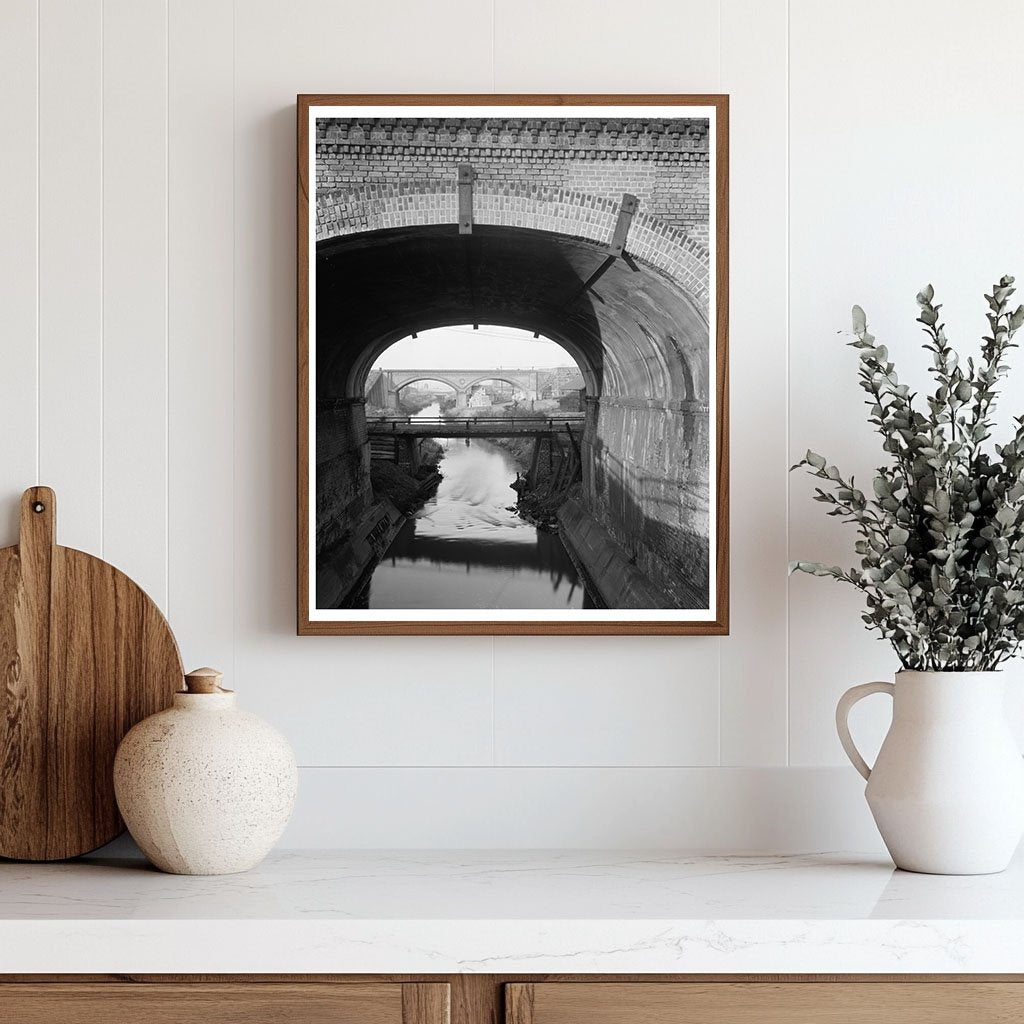 Savannah Railroad Bridge Photo, Georgia, 1858