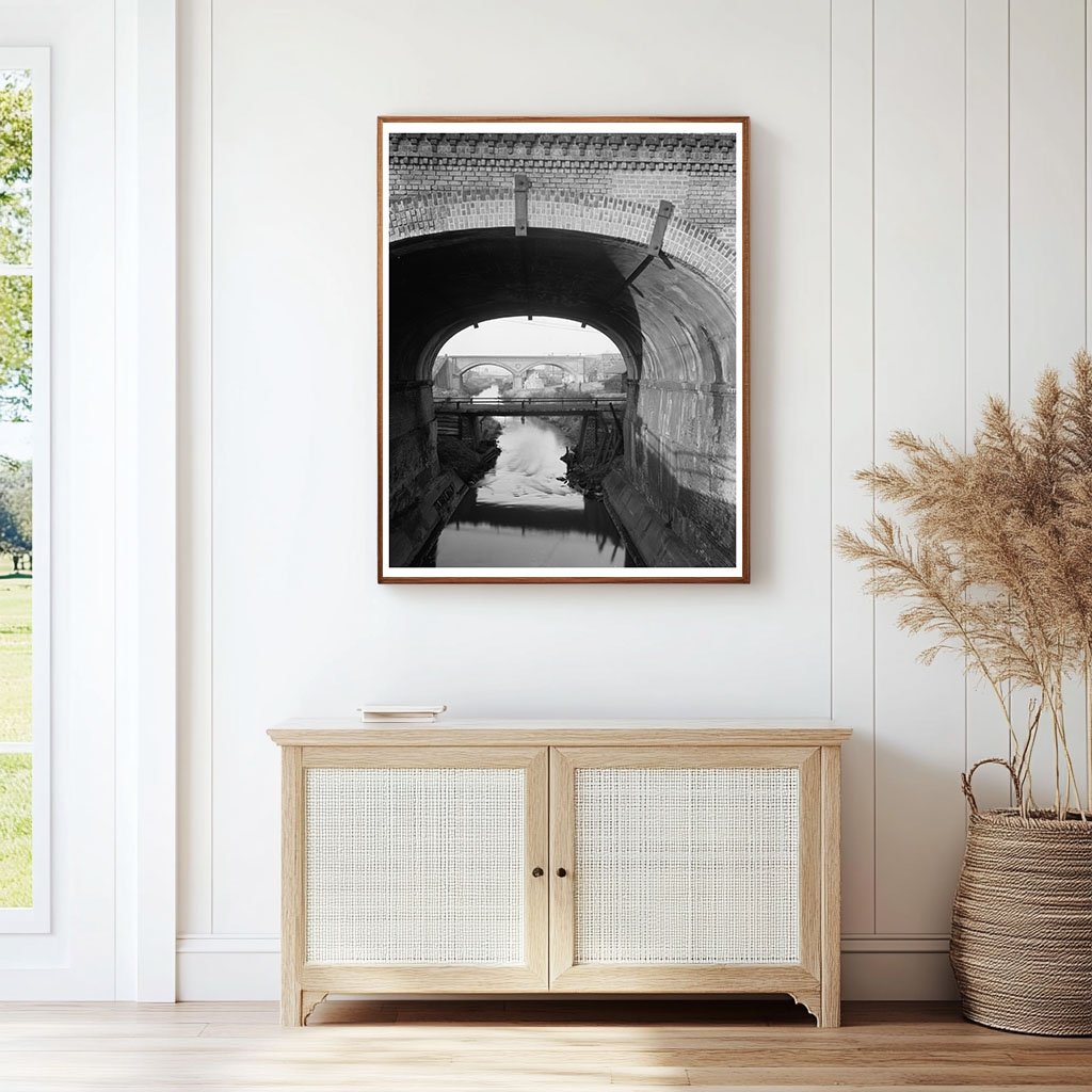 Savannah Railroad Bridge Photo, Georgia, 1858