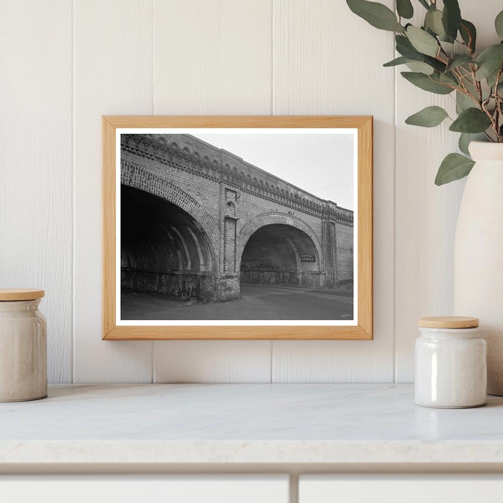 Railroad Bridge in Savannah, GA, 1848-1858