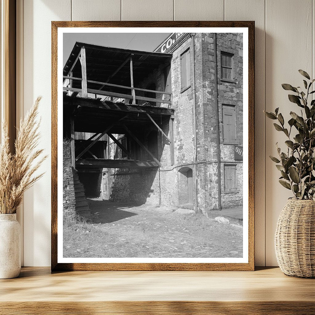 Vintage Savannah Bridge Photo, Chatham County, GA 20th Centu