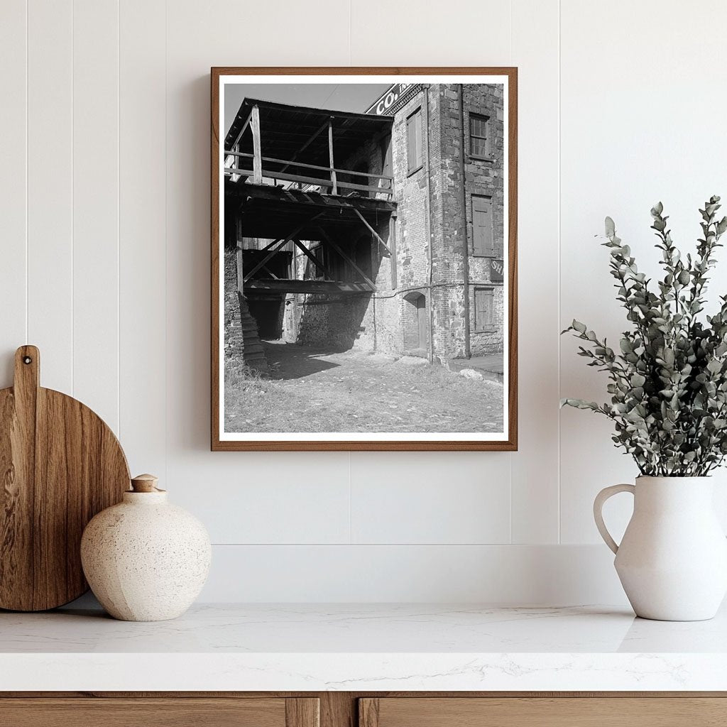 Vintage Savannah Bridge Photo, Chatham County, GA 20th Centu