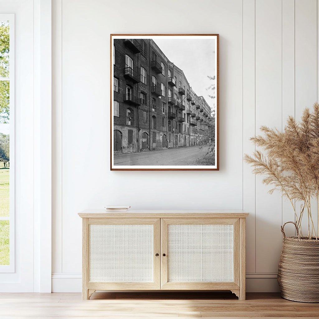 1855 Building in Savannah, GA - Vintage Photograph