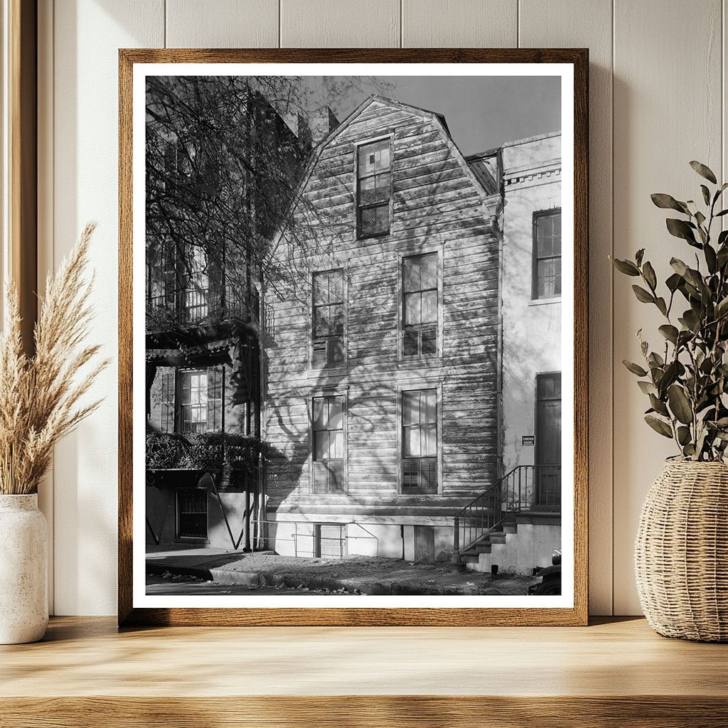 Historic House in Savannah, GA (1790) - Carnegie Survey