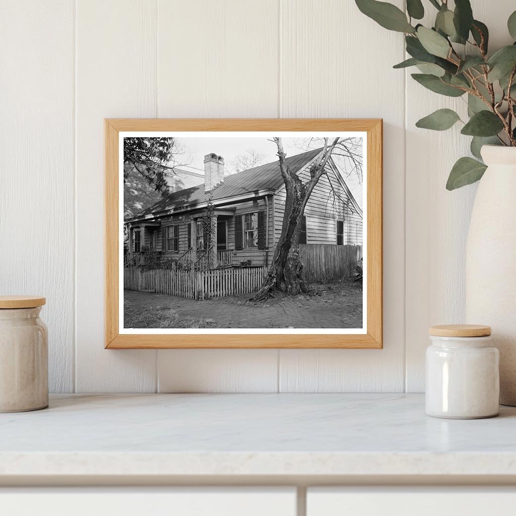 1850 Historic Residence in Savannah, GA - Vintage Photo