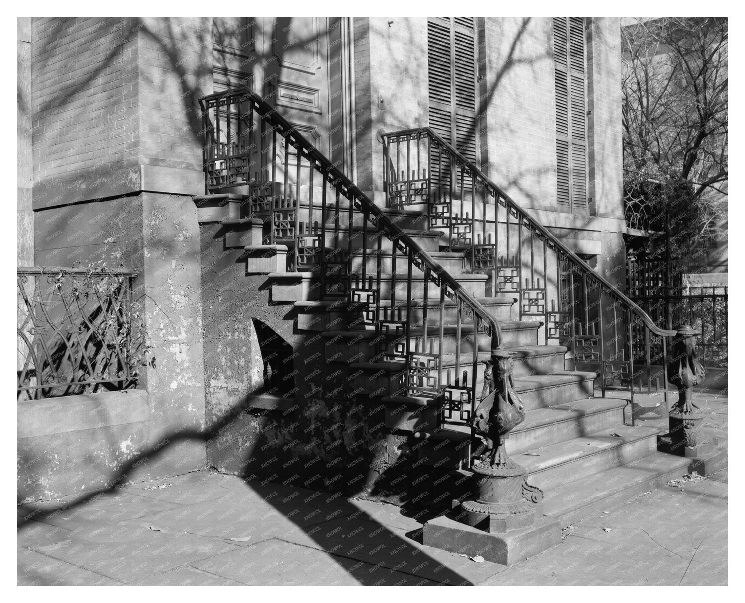 1853 Savannah Architecture - Historic Chatham County Photo