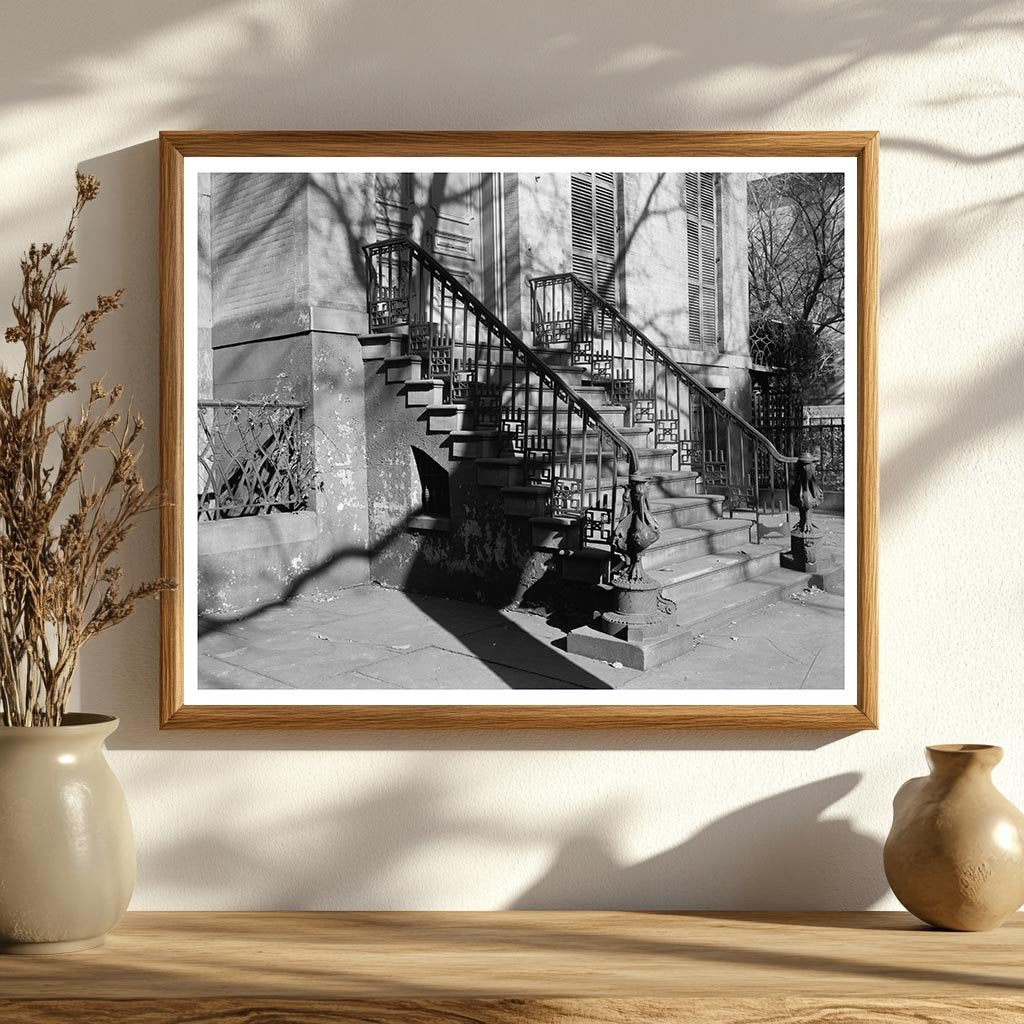 1853 Savannah Architecture - Historic Chatham County Photo