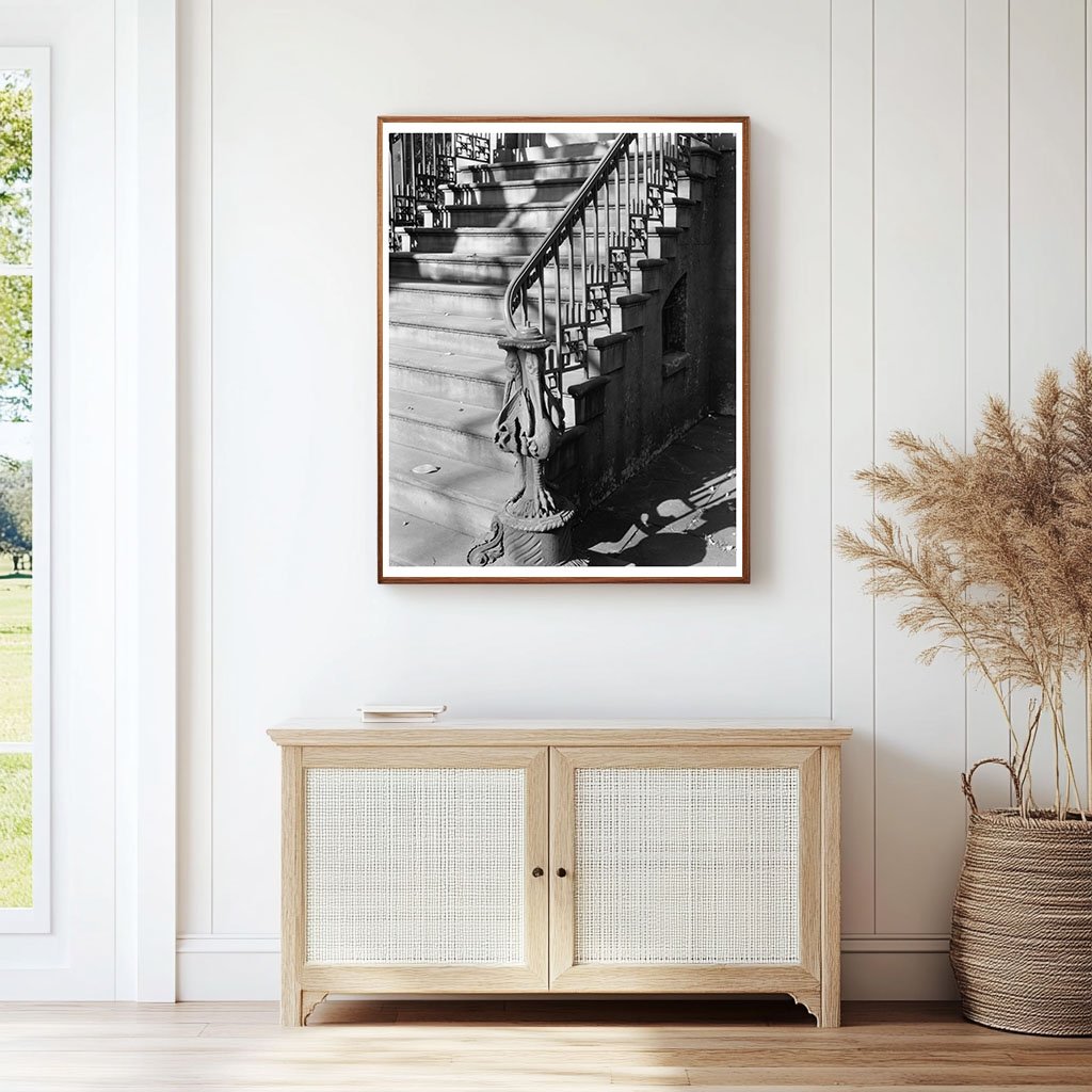 Historic Building in Savannah, Georgia 1853 Photograph