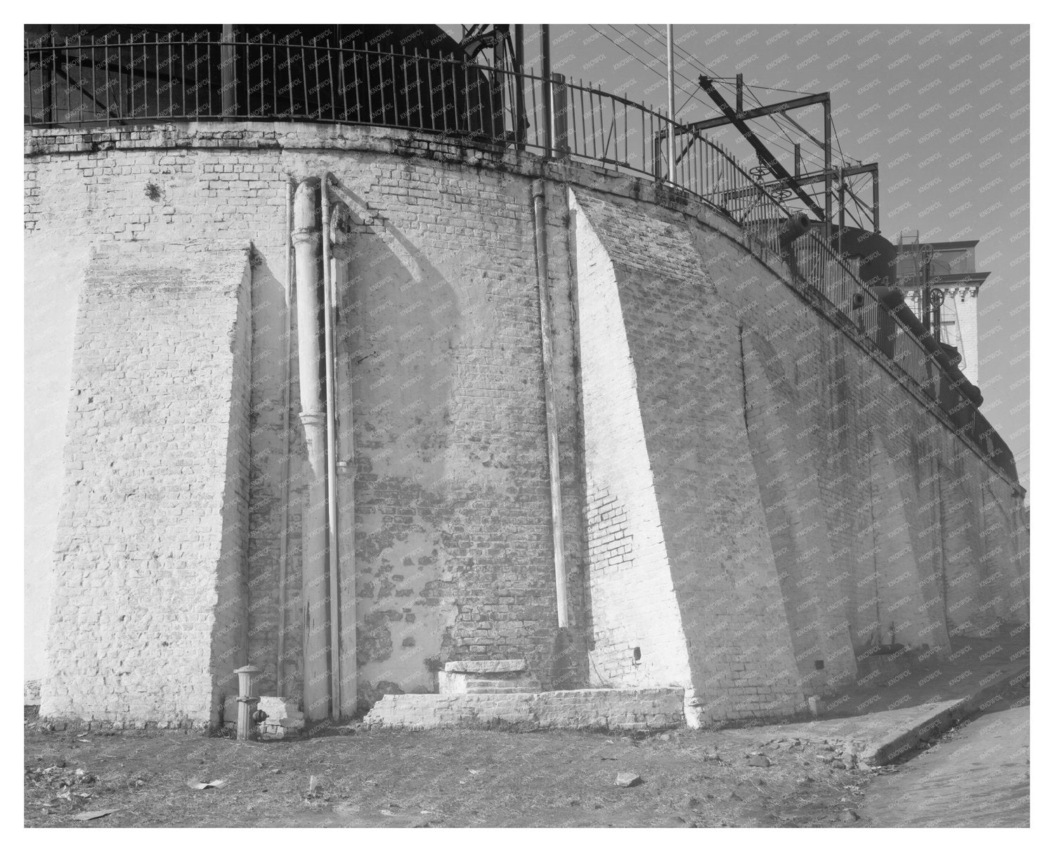 1813 Fortified Structure in Savannah, GA - Historical Image
