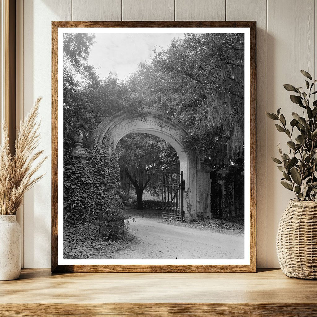 1820 Historical Building in Savannah, Georgia