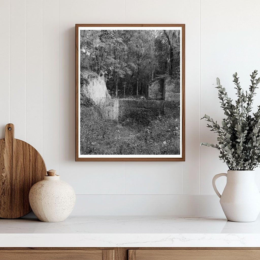 Fort Wimberly, Savannah, Georgia, 1957 Vintage Photograph