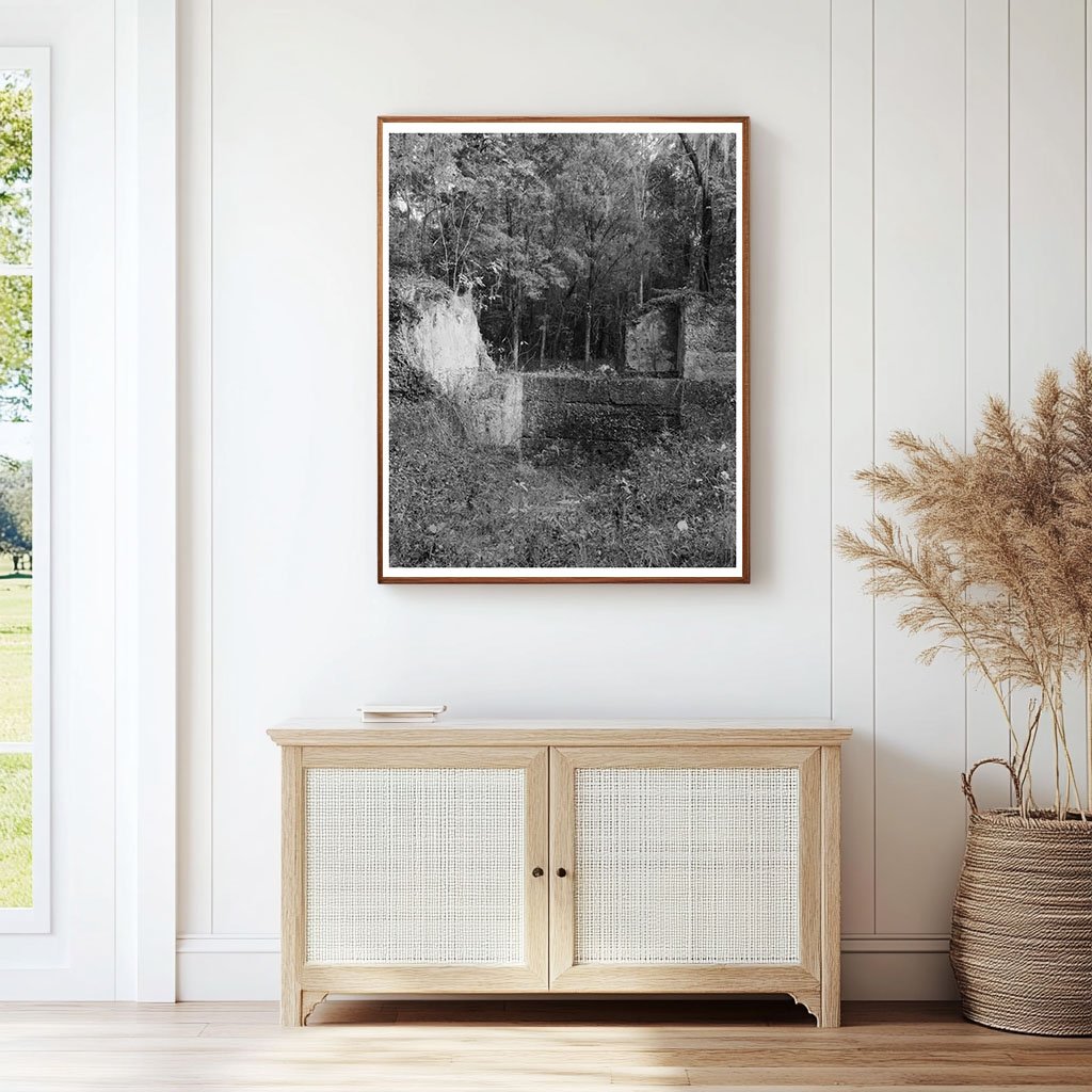 Fort Wimberly, Savannah, Georgia, 1957 Vintage Photograph