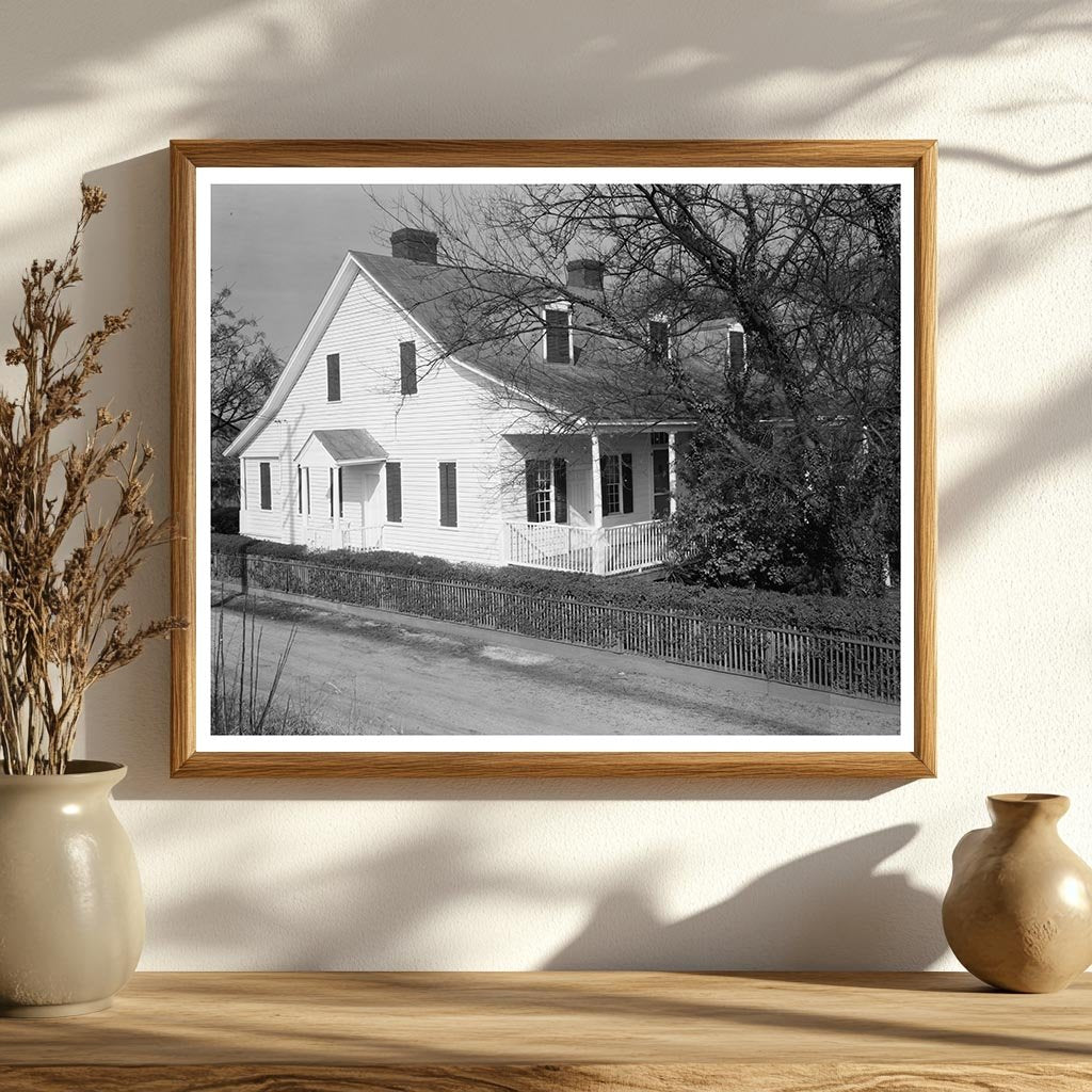 George Waltons Home, Augusta GA, 1953 Vintage Photo