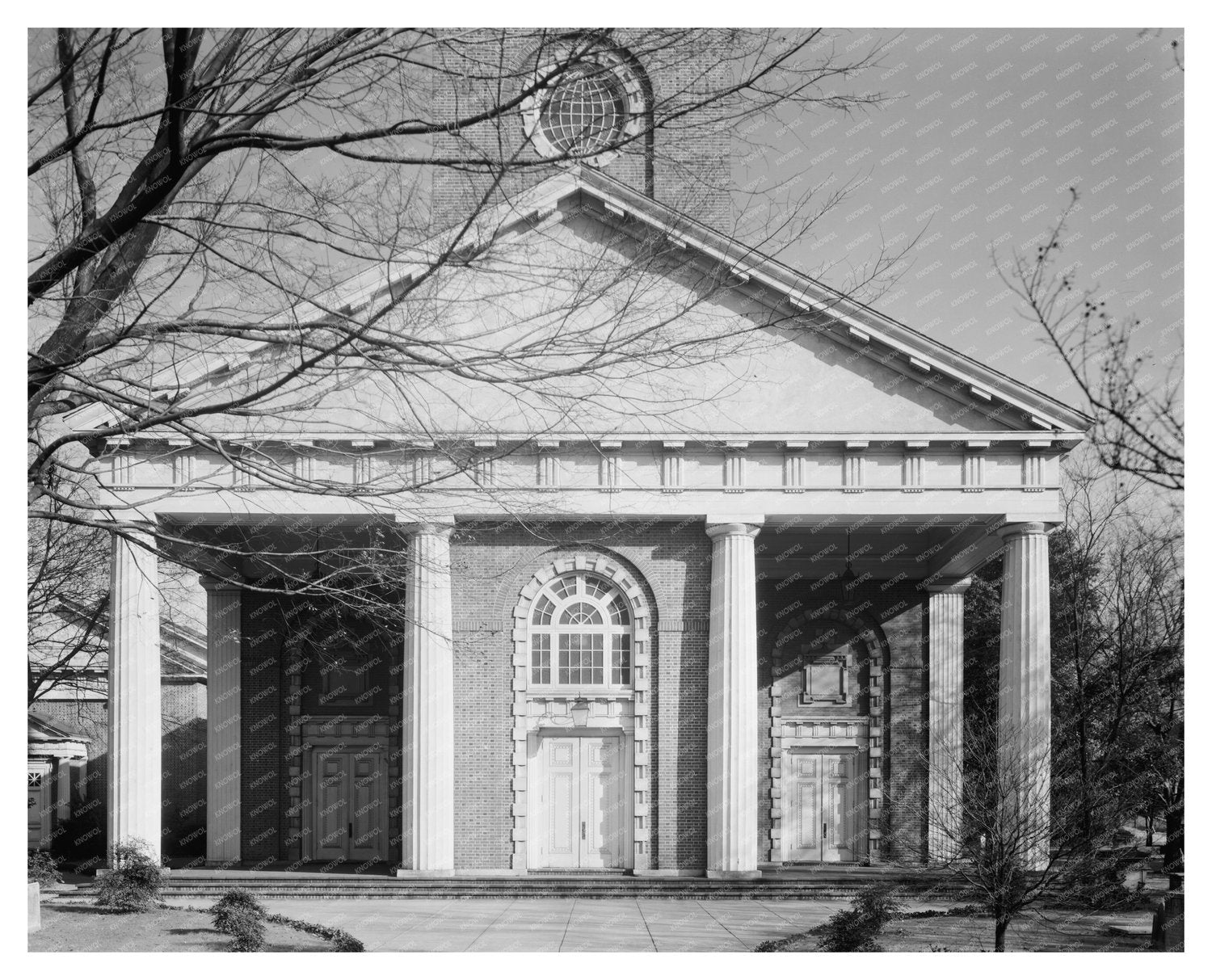 Historic Church in Augusta, GA - Built 1819, Fire 1916