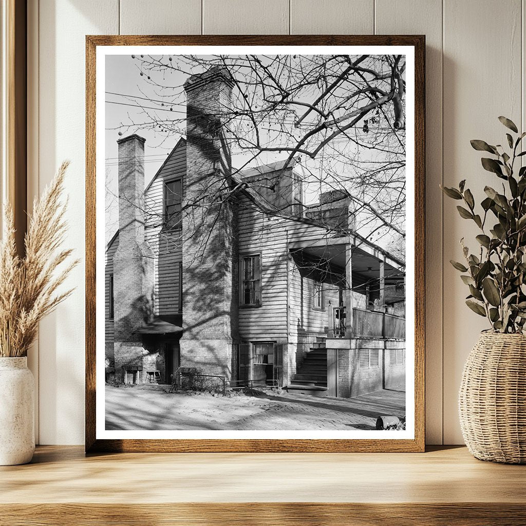Augusta, GA 1957: Vintage Architecture Photograph