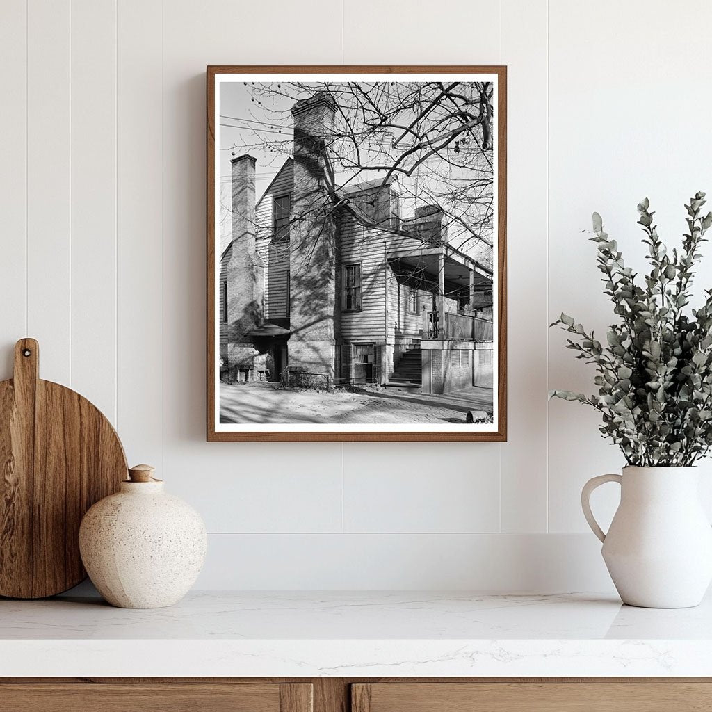 Augusta, GA 1957: Vintage Architecture Photograph