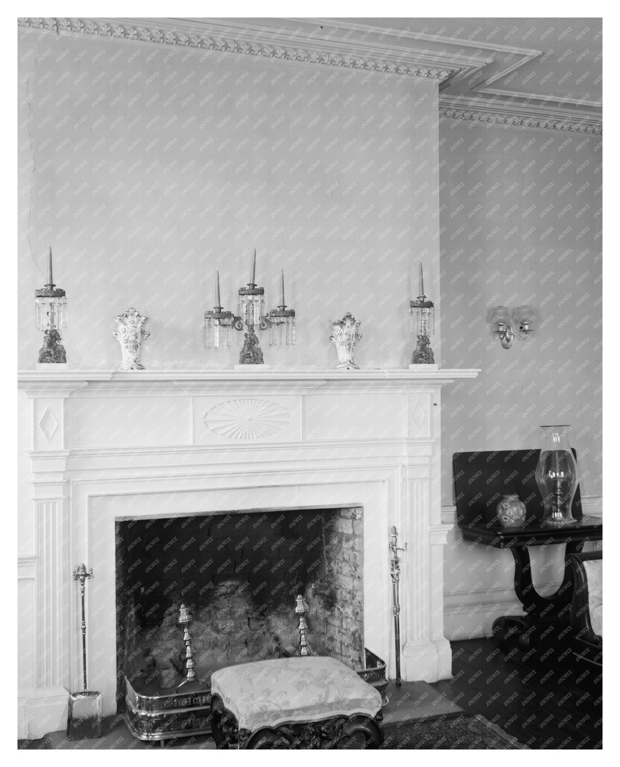 Clinton, GA Early 20th Century Interior Photograph