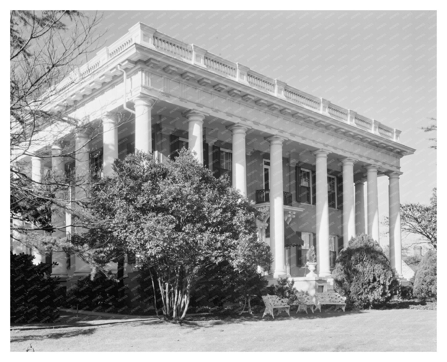 Overlook in Macon, Georgia: 1836 Architectural History