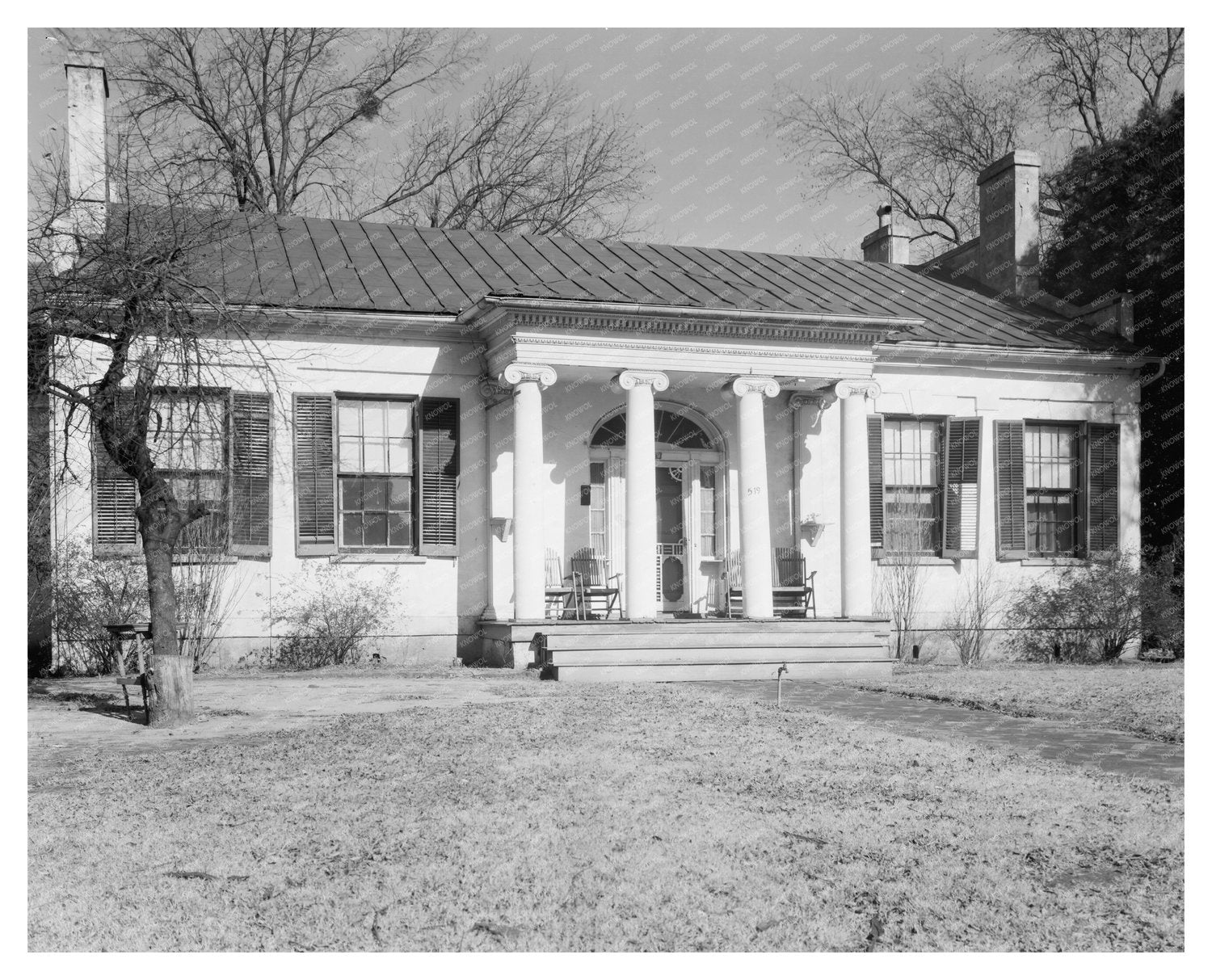 Macon, GA Historic Building Photo from 1829