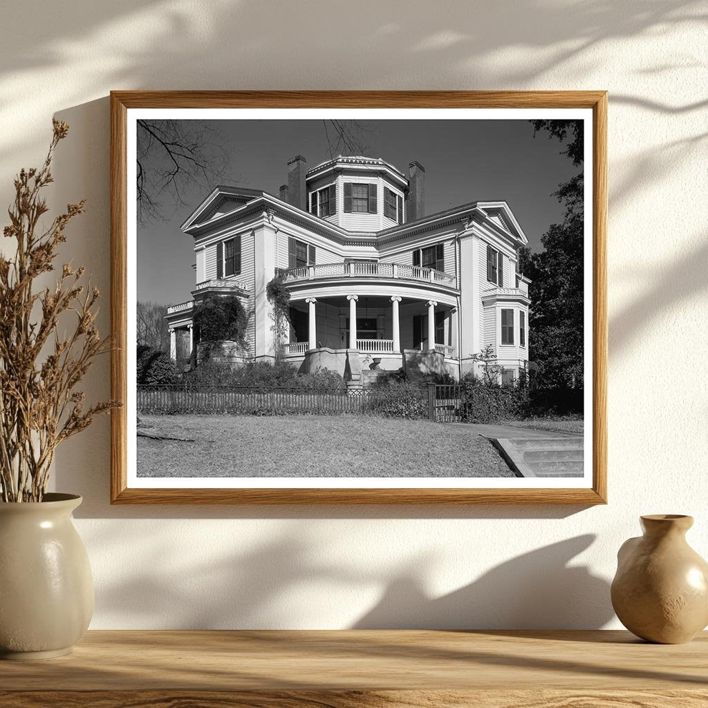 1848 House in Macon, Georgia - Historic Architecture Photo