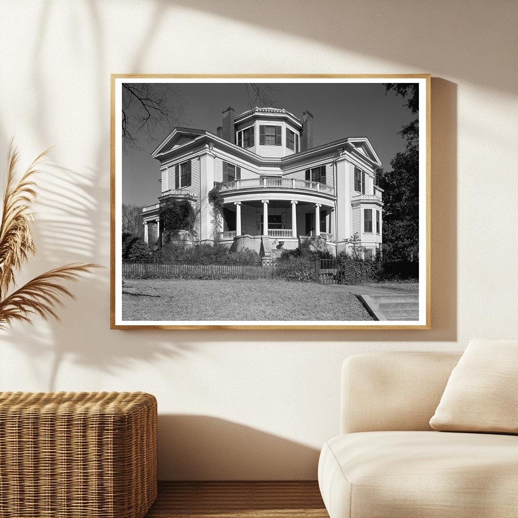 1848 House in Macon, Georgia - Historic Architecture Photo