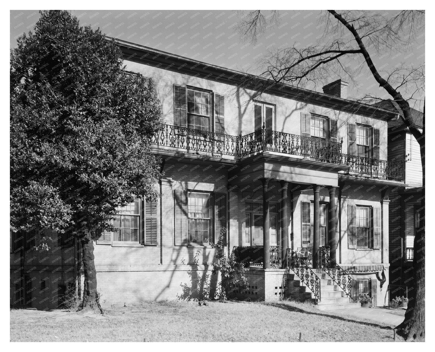 Macon, GA Historic Architecture Photo, 1856-1857
