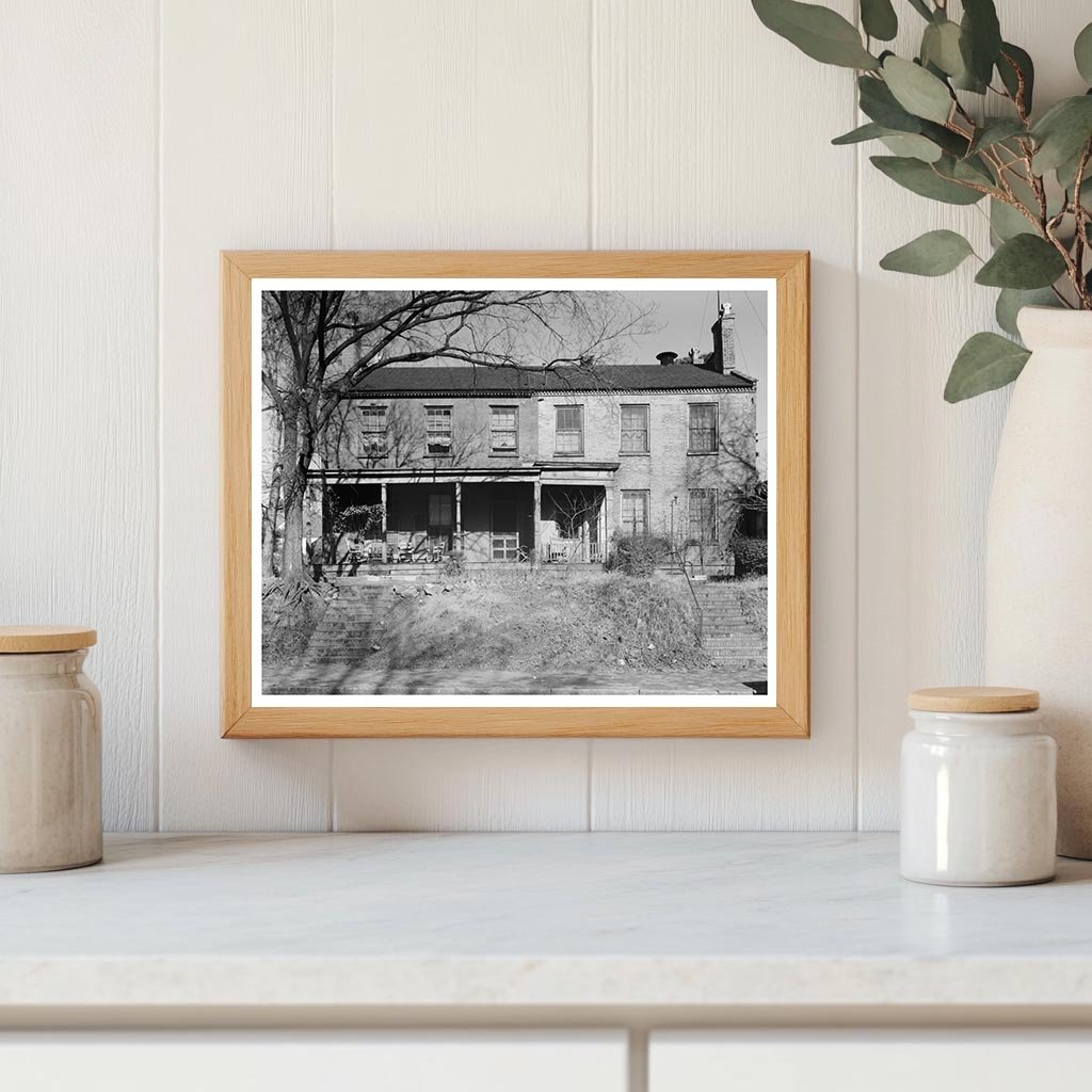 Macon, GA: Historic Southern Architecture Photo, 1957