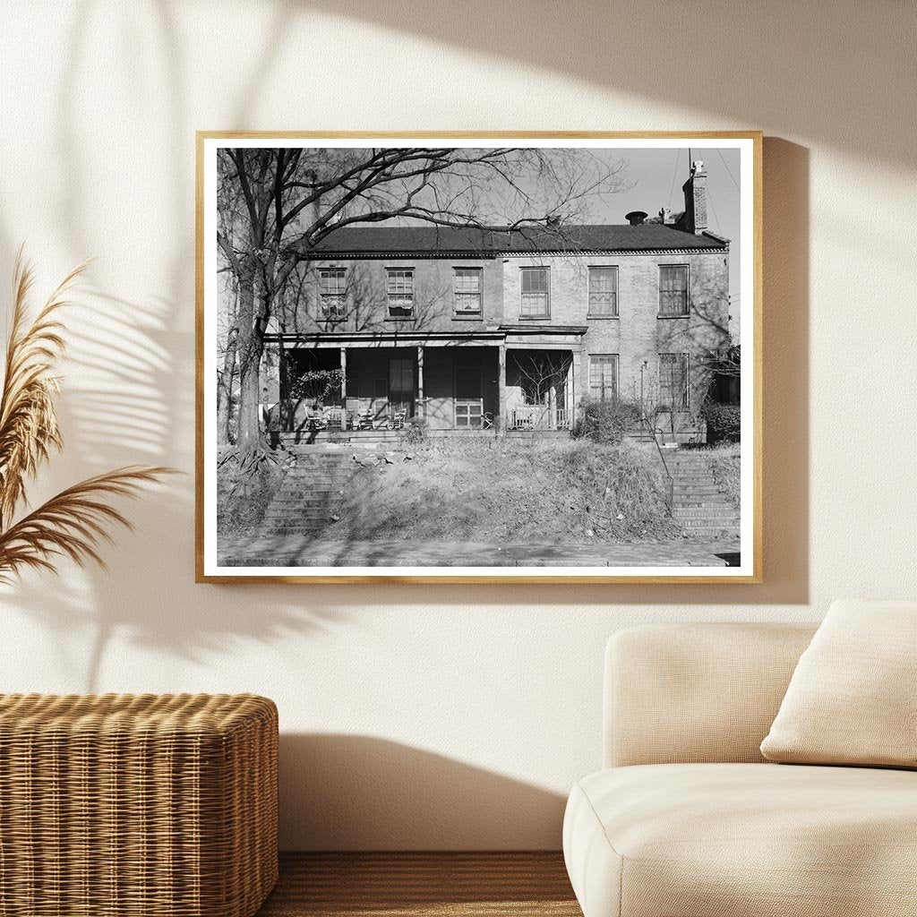Macon, GA: Historic Southern Architecture Photo, 1957