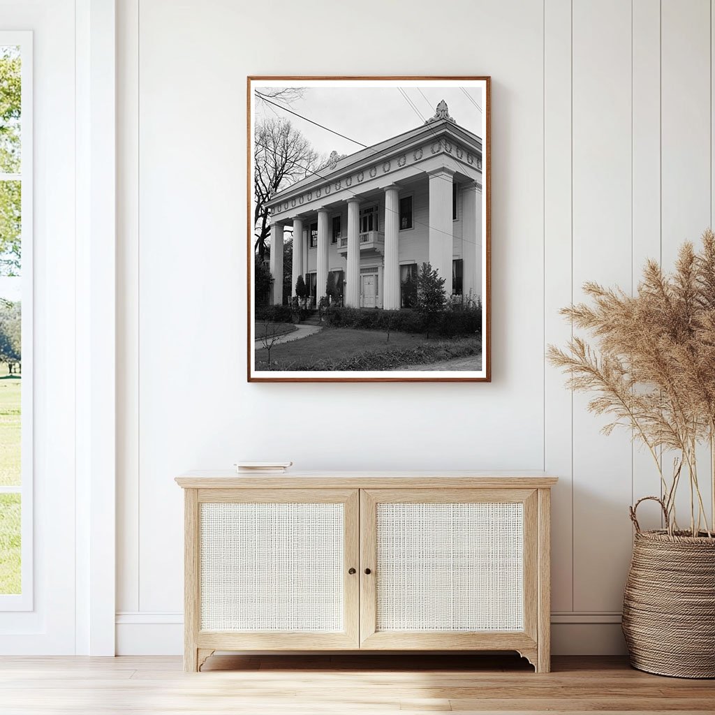 Historic 1847 Building in Macon, GA - Vintage Photo