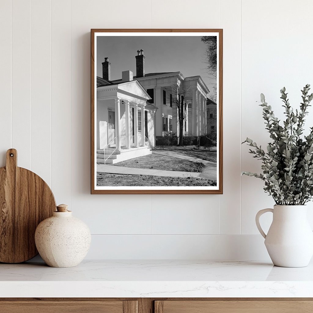 Macon, GA Vintage Architecture Photo from 1930s Survey