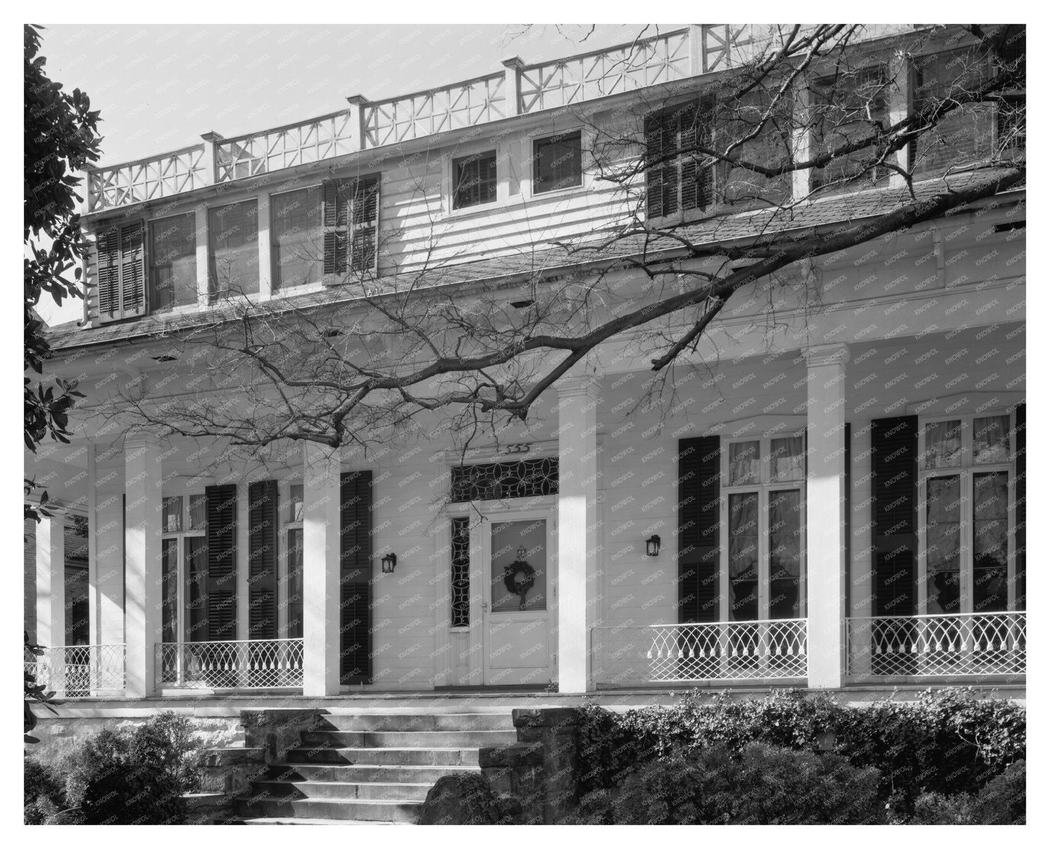 Macon, GA Historic Home Photo from 20th Century